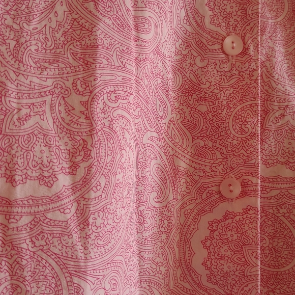 Delicate paisley detail button down shirt - Picture 2 of 7